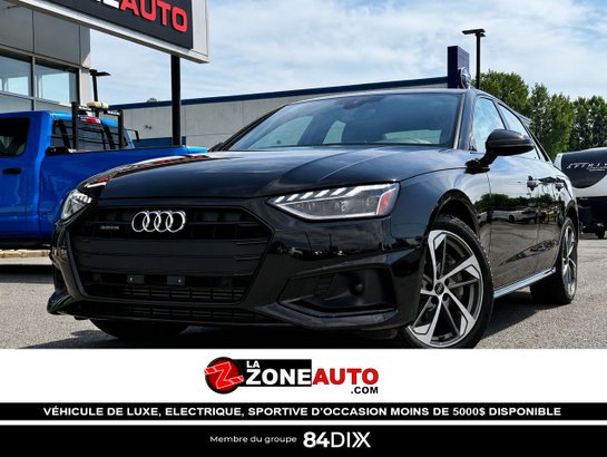 Audi A4 Black Optic 2023 2023 Noir