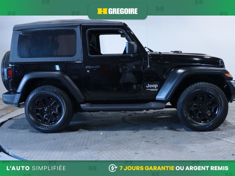 Jeep Wrangler 822458 | Sport 4x4 MANUELLE MAGS CAM RECULE 2019 Noir Laval - photo #10
