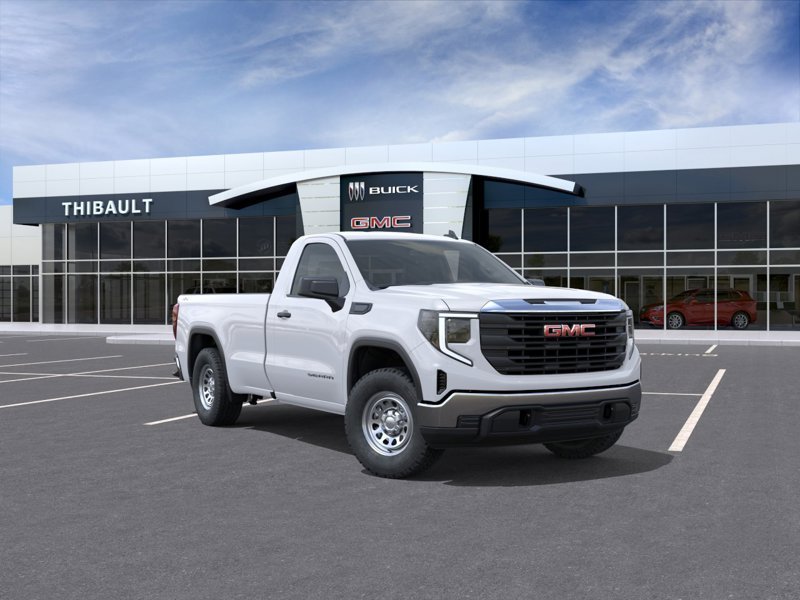 GMC SIERRA 1500 Pro cabine classique 4RM 140 po 2026 Blanc