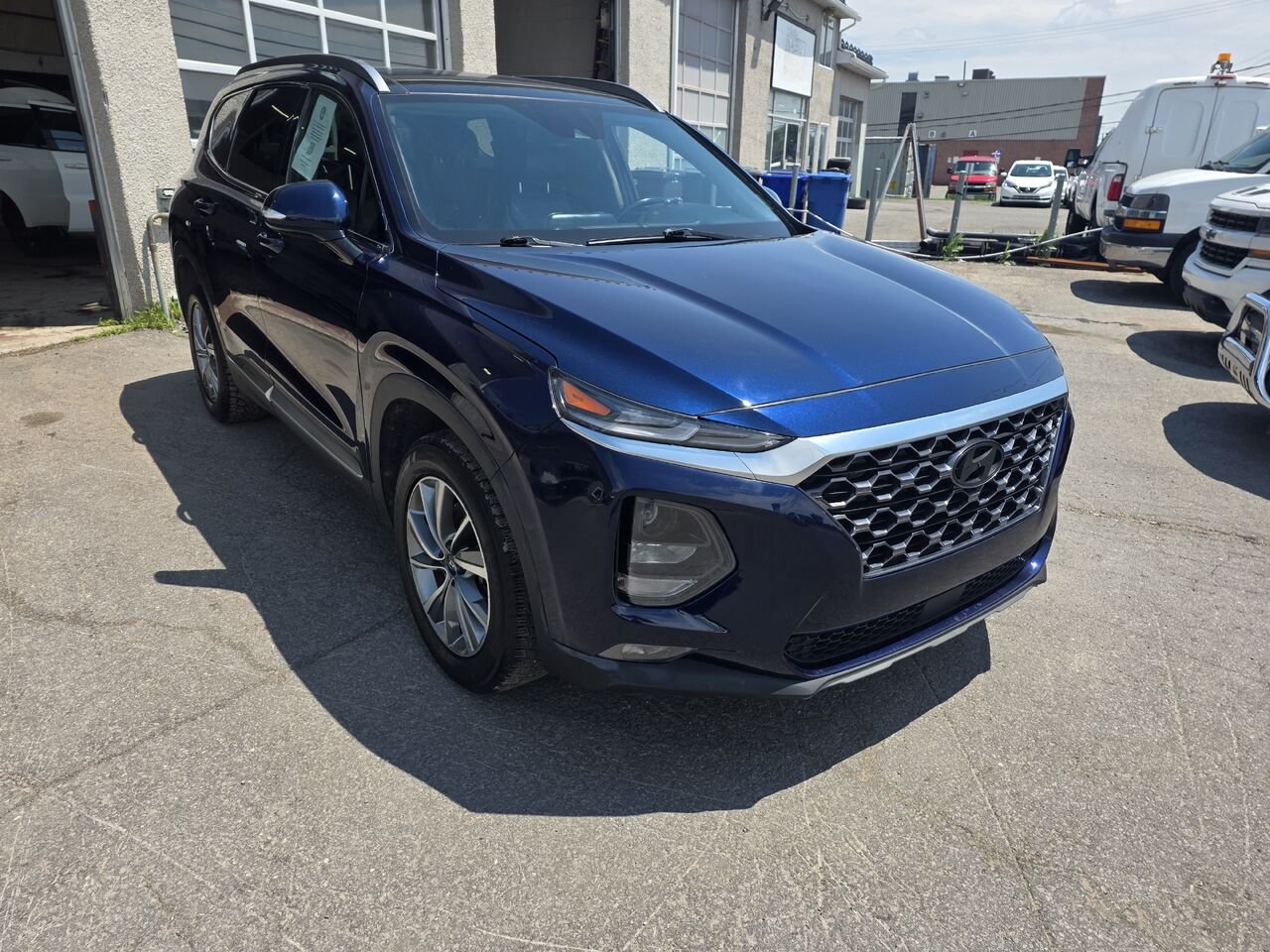 Hyundai Santa Fe 2020 Bleu Longueuil, - photo #7