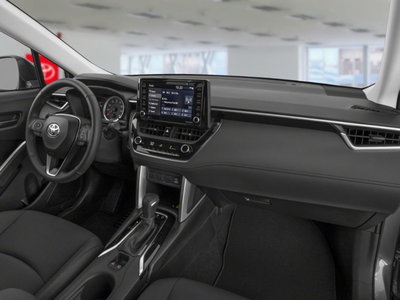 2023 Toyota Corolla Cross LE AWD / CLEAN CARFAX / HEATED SEATS / TOYOTA SAFETY SENSE / CARPLAY AND ANDROID AUTO White Mississauga - photo #6