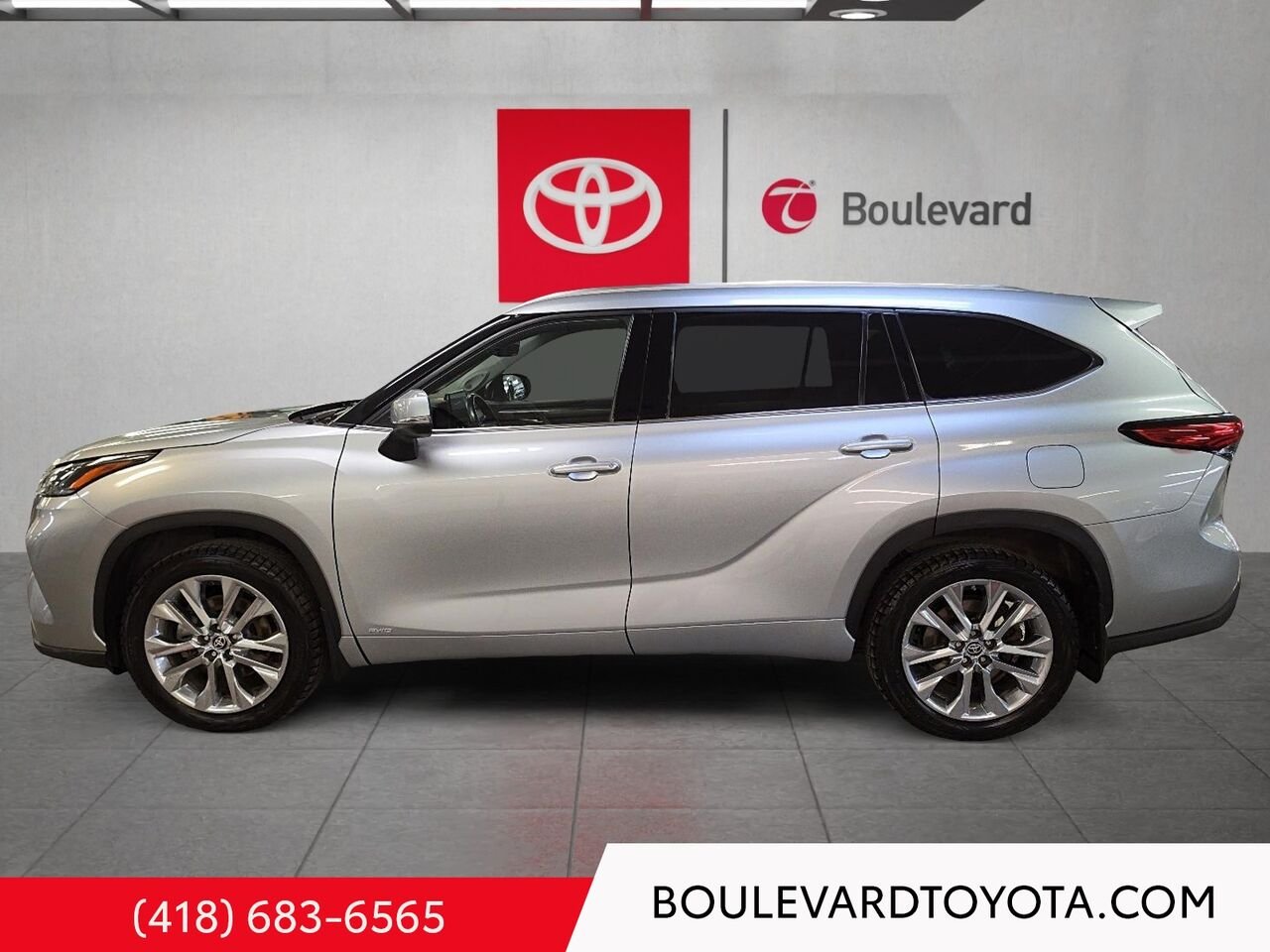 Toyota Highlander 531735A-121 | HYBRIDE LIMITED, AWD 2023 Argent Québec - photo #5