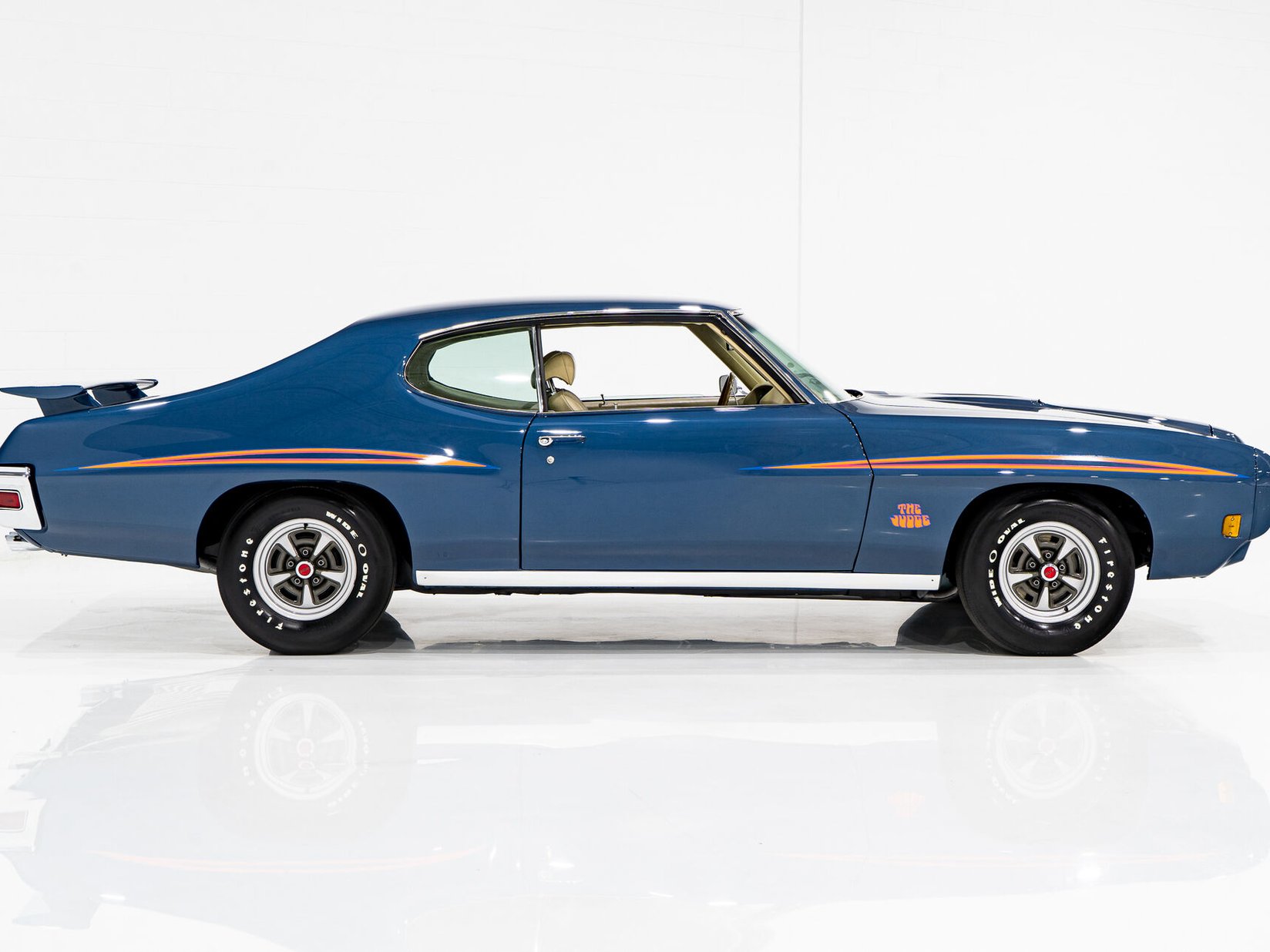 1970 Pontiac GTO The Judge Matching# Ram Air III 4-speed **PRIX EN USD** Blue Montreal - photo #30