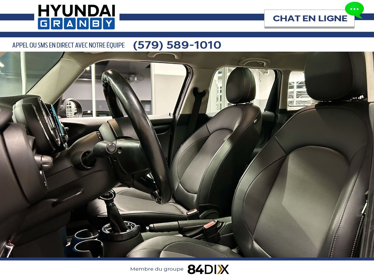 MINI Cooper toit rigide 5 portes 2016 Noir Granby - photo #11