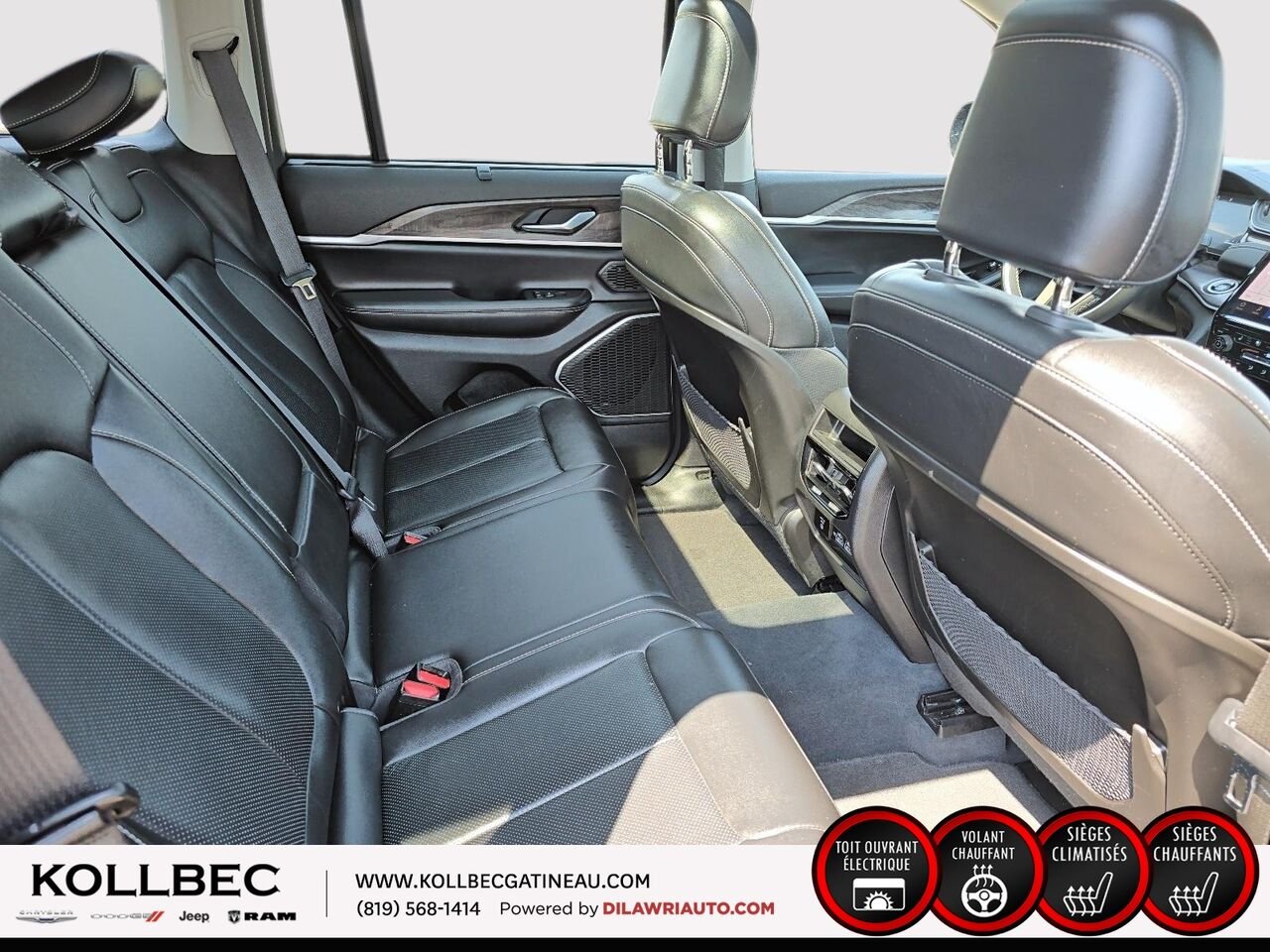 JEEP GRAND CHEROKEE Limited 4x4 2023 Noir Ottawa & Gatineau - photo #19