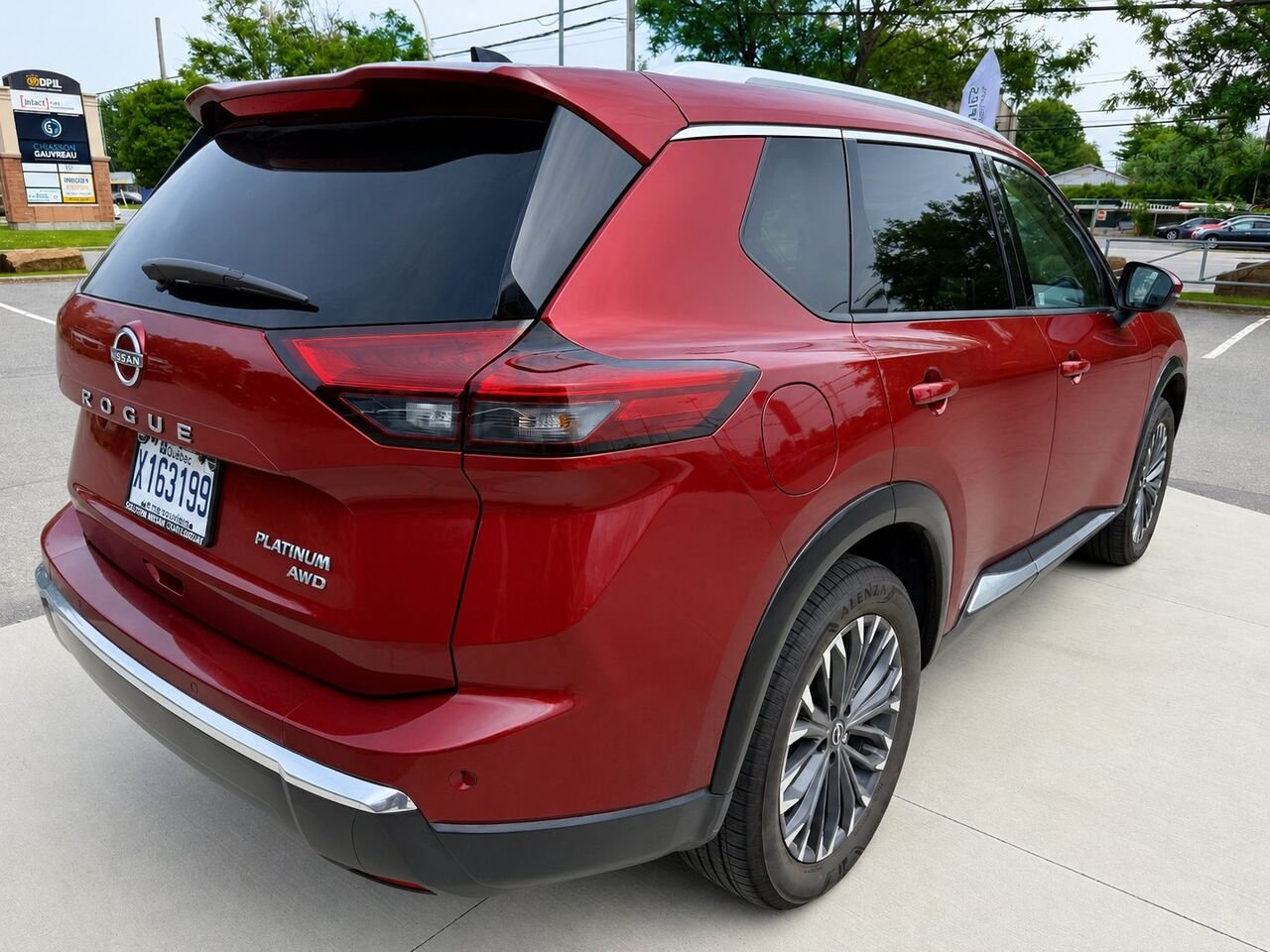 2026 NISSAN Rogue ROGUE PLATINE Scarlet Ember Tintcoat Châteauguay - photo #5