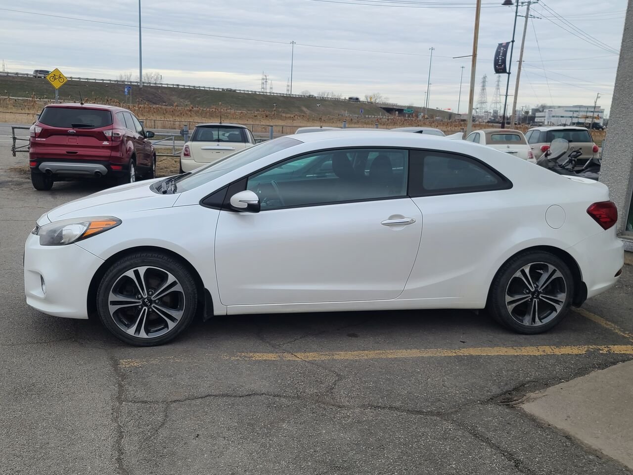 Kia Forte Koup 2014 Blanc Longueuil, - photo #2