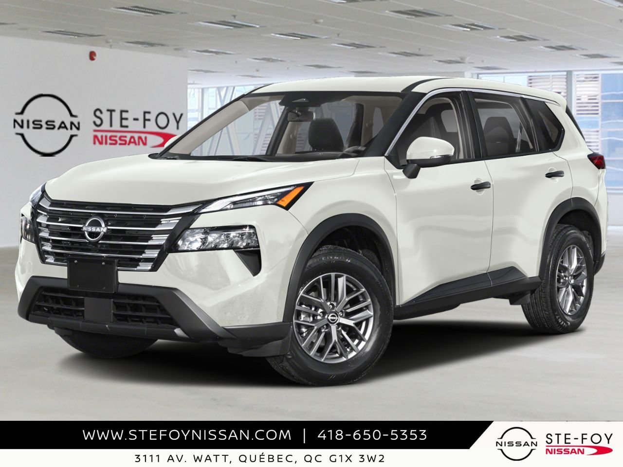 NISSAN Rogue 2026 Blanc Everest nacré triple couche Ste-Foy - photo #0