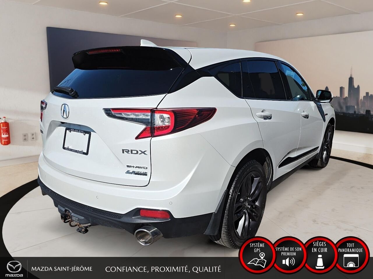 Acura RDX A-Spec | TOIT OUVRANT | CUIR | AWD | 2020 Blanc Saint-Jérôme - photo #5