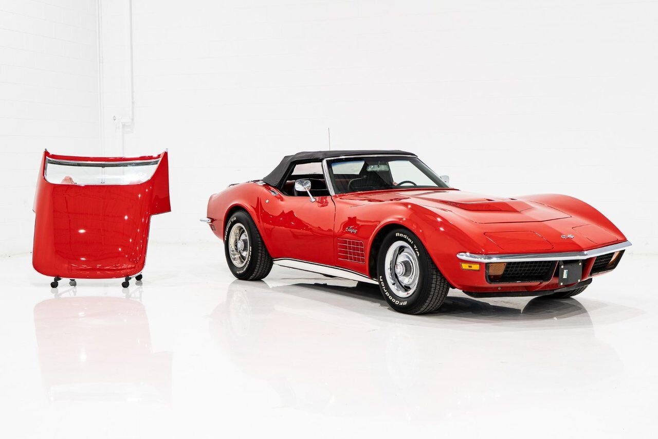 Chevrolet Corvette *PRIX EN USD* Matching# LT1 350/330HP 1971 Rouge Montréal - photo #6
