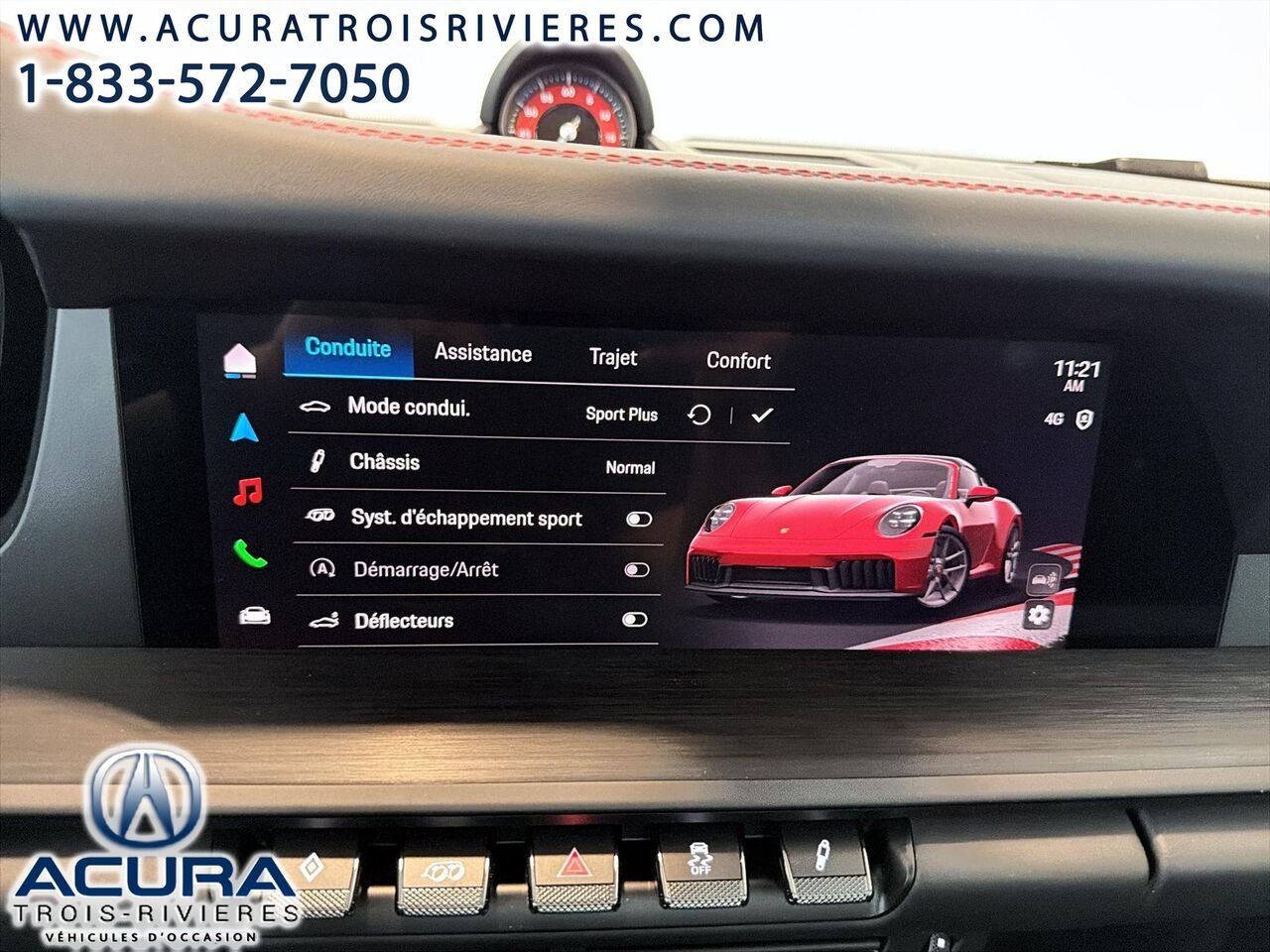Porsche 911 TARGA 4 GTS T-HYBRID 2026 Rouge Trois-Rivières - photo #44