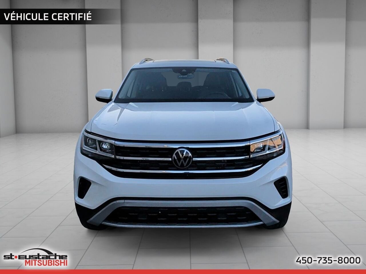 Volkswagen Atlas 2023 Blanc Saint-Eustache - photo #1