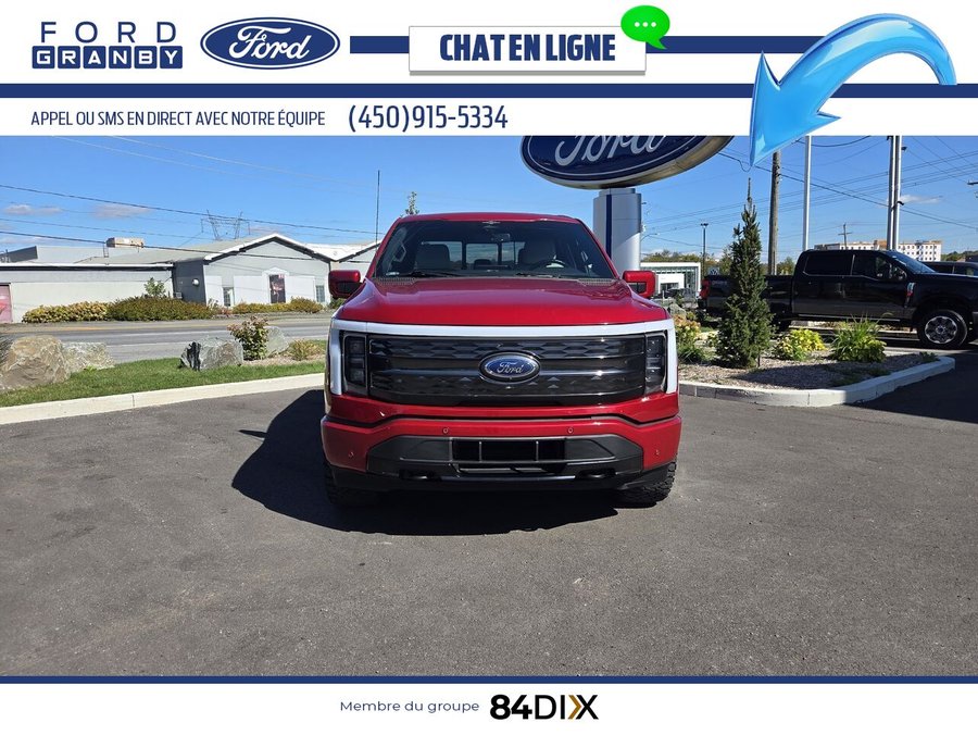 2023 Ford F-150 Lightning Red