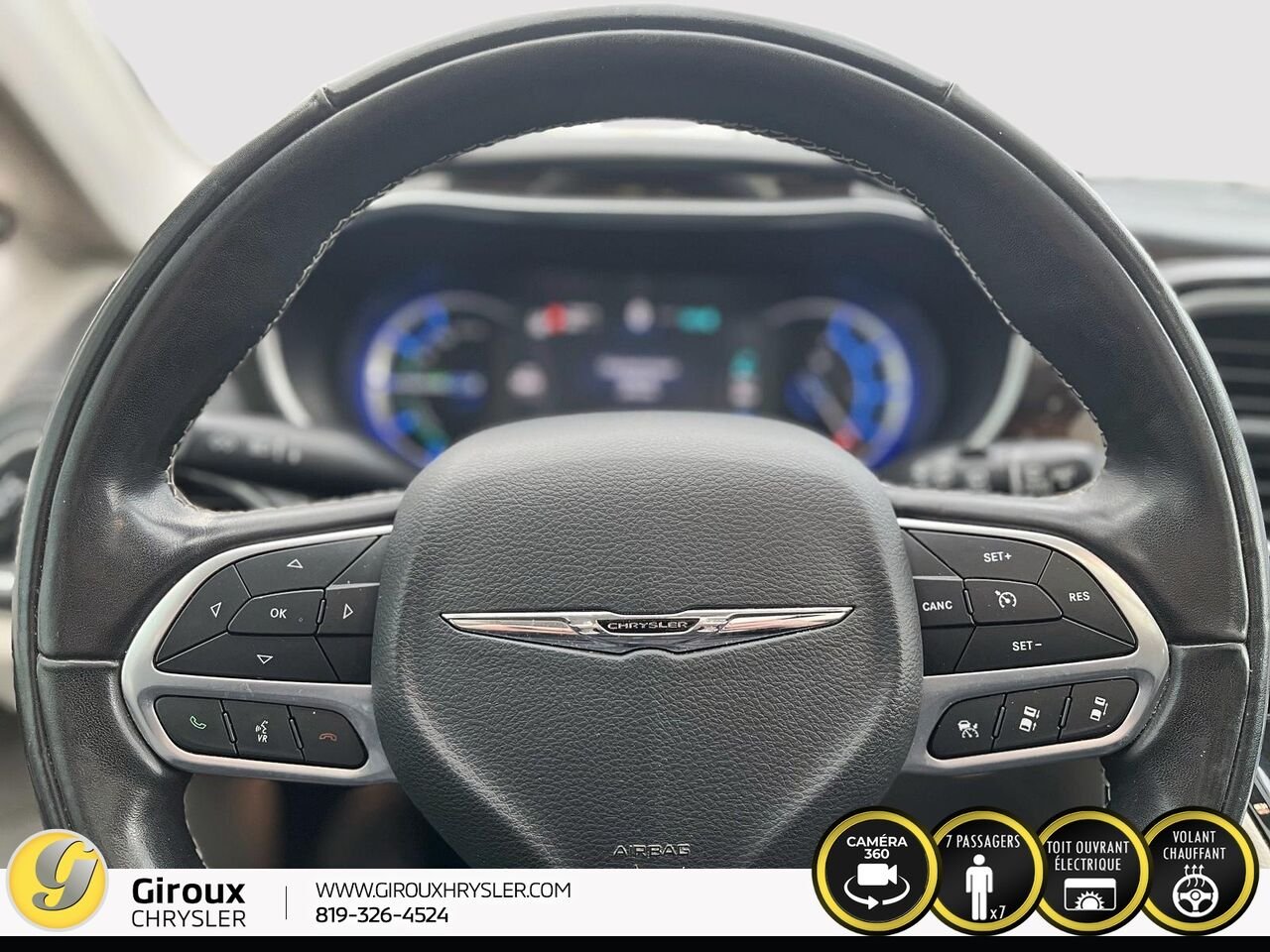 Chrysler Pacifica Hybrid 2022 Blanc Sainte-Agathe-des-Monts - photo #15