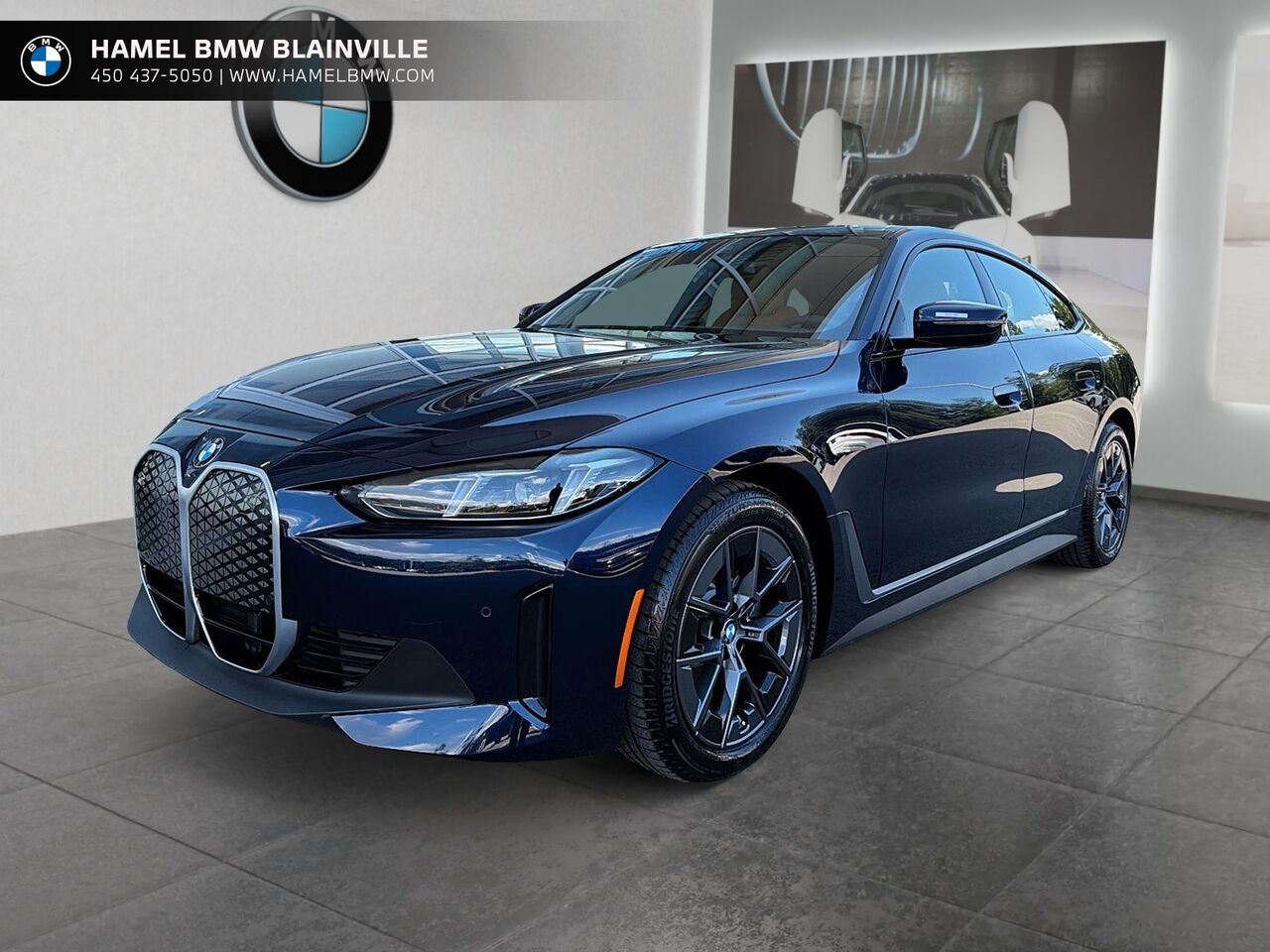 BMW i4 eDrive40 Gran Coupe 2026 Bleu Blainville - photo #0