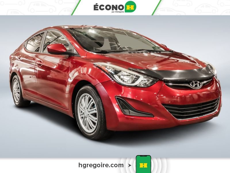2016 Hyundai Elantra 2016 Red