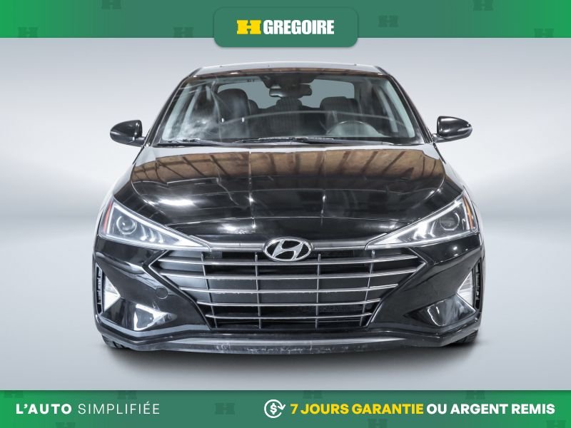 Hyundai Elantra 821185 | LUXURY AUTO A/C CUIR TOIT GR ELECT MAGS CAM RECUL 2019 Noir Laval - photo #1