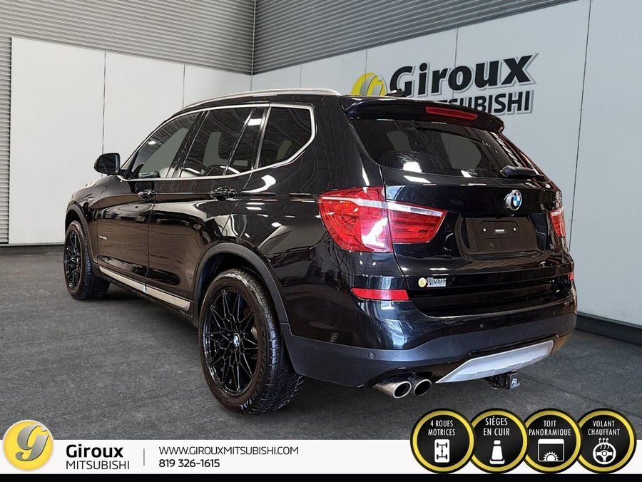 BMW X3 XDRIVE28I xDrive28i 4 portes TI 2017 Noir