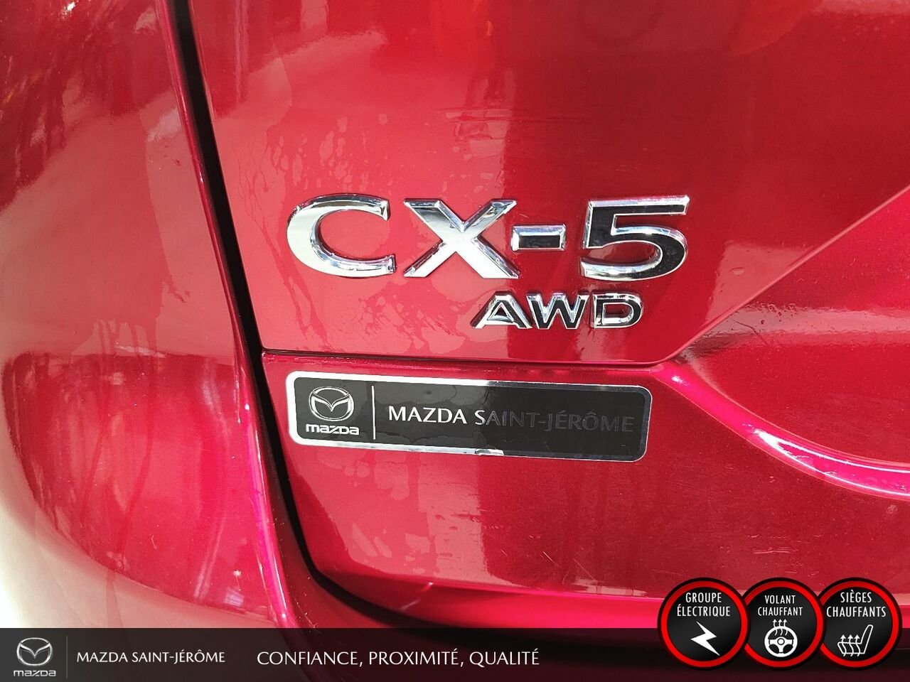 Mazda CX-5 GS | CUIR | AWD | MAGS | 2025 Rouge Saint-Jérôme - photo #8