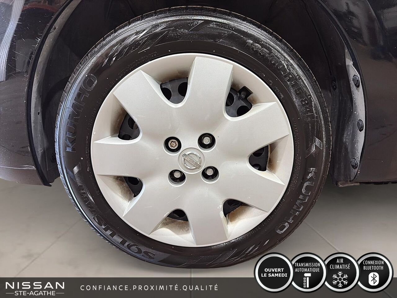 2017 Nissan Micra SV | AUTOMATIQUE | CLIMATISATION | JAMAIS ACCIDENTÉ Black Saint-Jérôme - photo #6