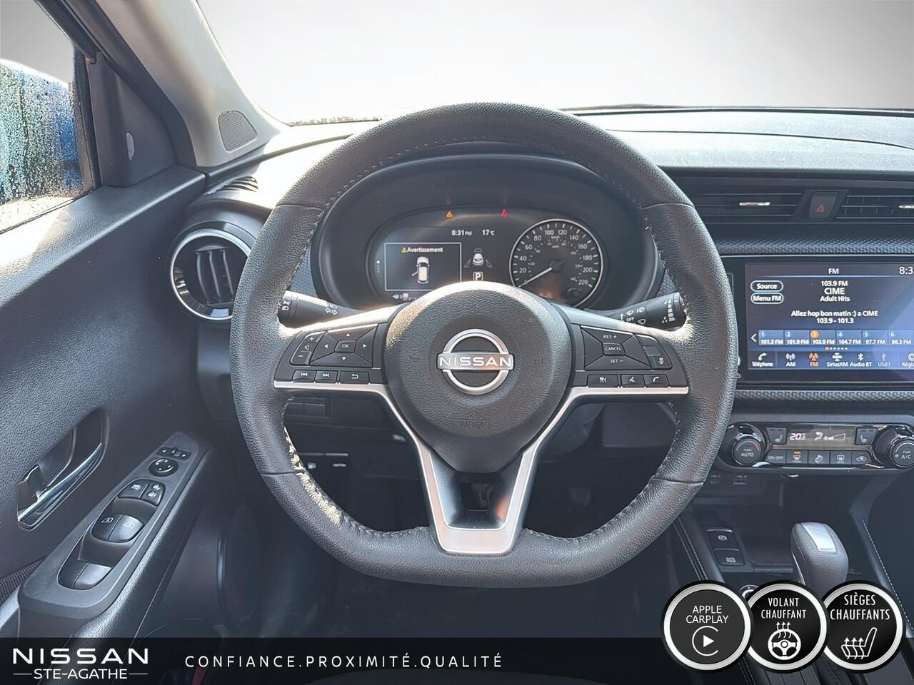2024 Nissan Kicks SV | CARPLAY | VOLANT CHAUFFANT | DÉMARRAGE À DISTANCE Blue Saint-Jérôme - photo #8