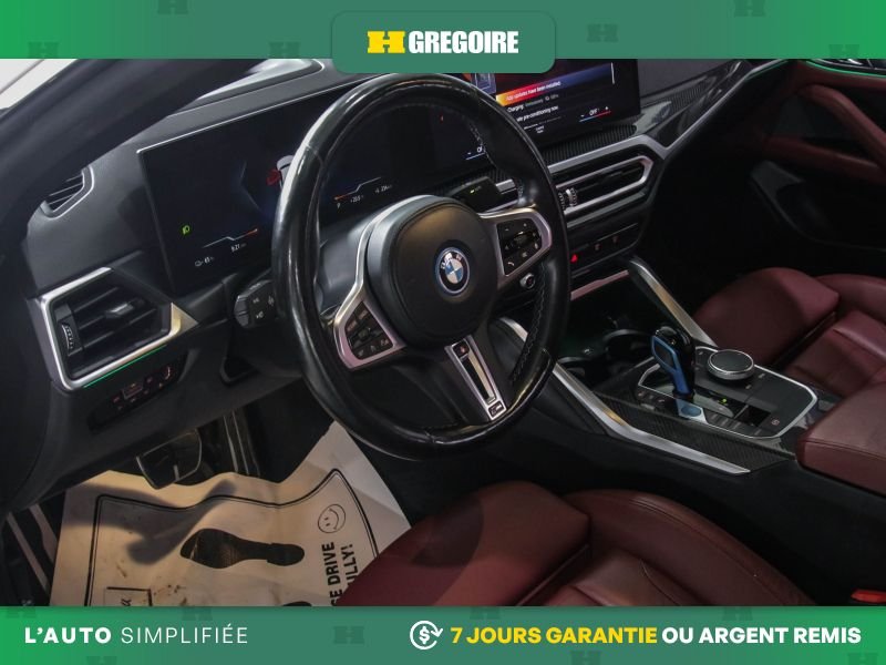 BMW i4 2023 Blanc Saint-Eustache - photo #24