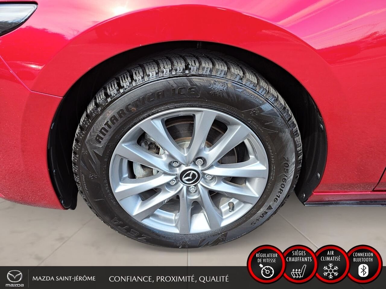 Mazda Mazda3 GS | AWD | CLEAN CARFAX | 2023 Rouge Saint-Jérôme - photo #10