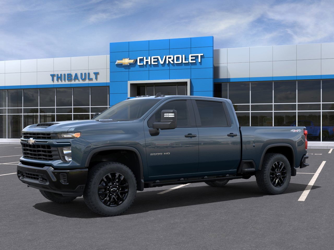 Chevrolet Silverado 2500HD Personnalisée 2025 Bleu riverain métallisé Saint-Eustache - photo #1