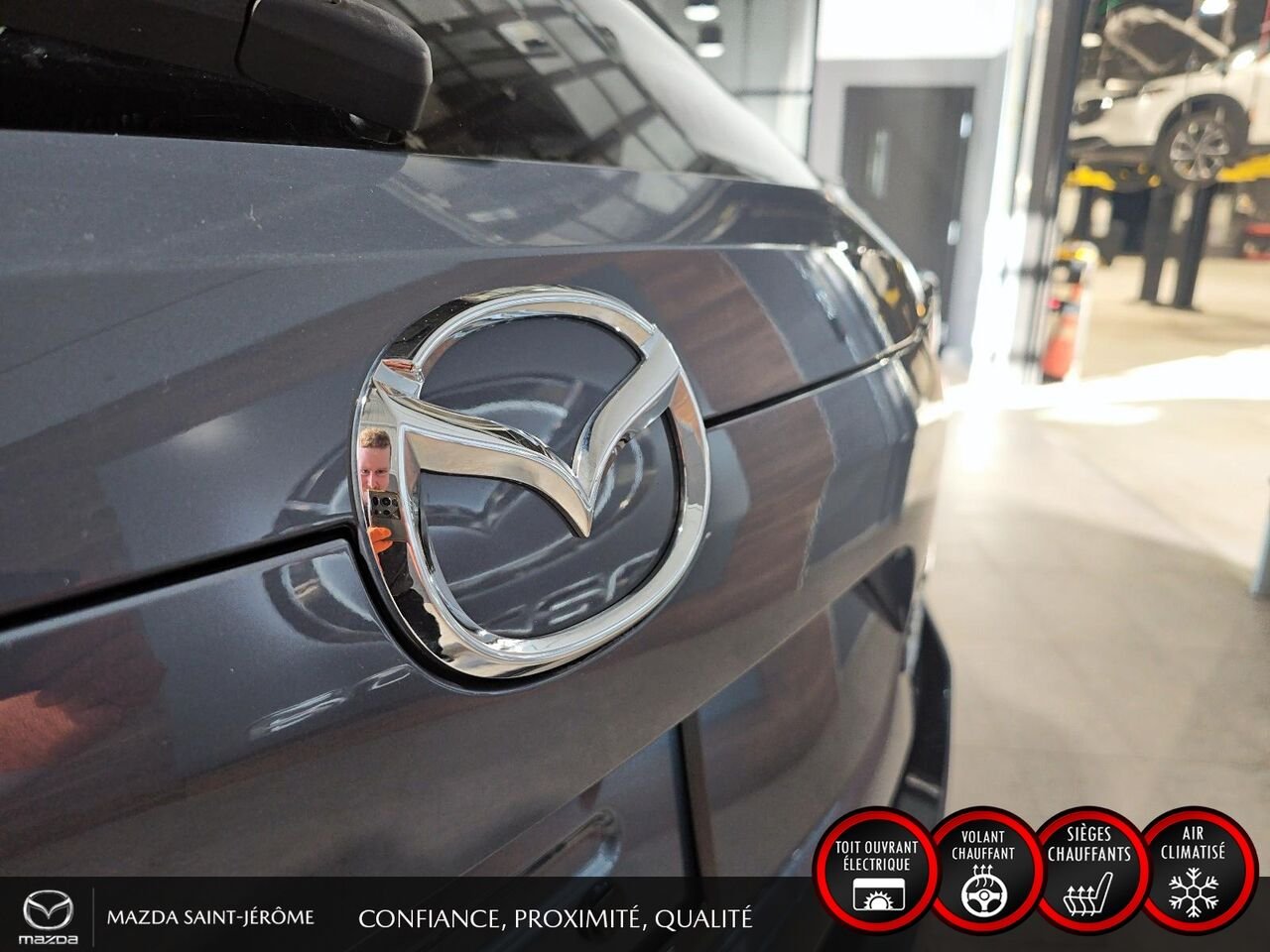 2021 Mazda CX-5 Édition Kuro | CUIR | TOIT OUVRANT | AWD | Grey Saint-Jérôme - photo #7