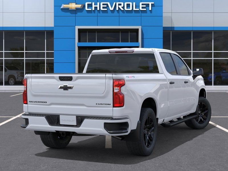 CHEVROLET Silverado 1500 Custom cabine multiplace 4RM 157 po 2026 BLANC SOMMET Montmagny - photo #3