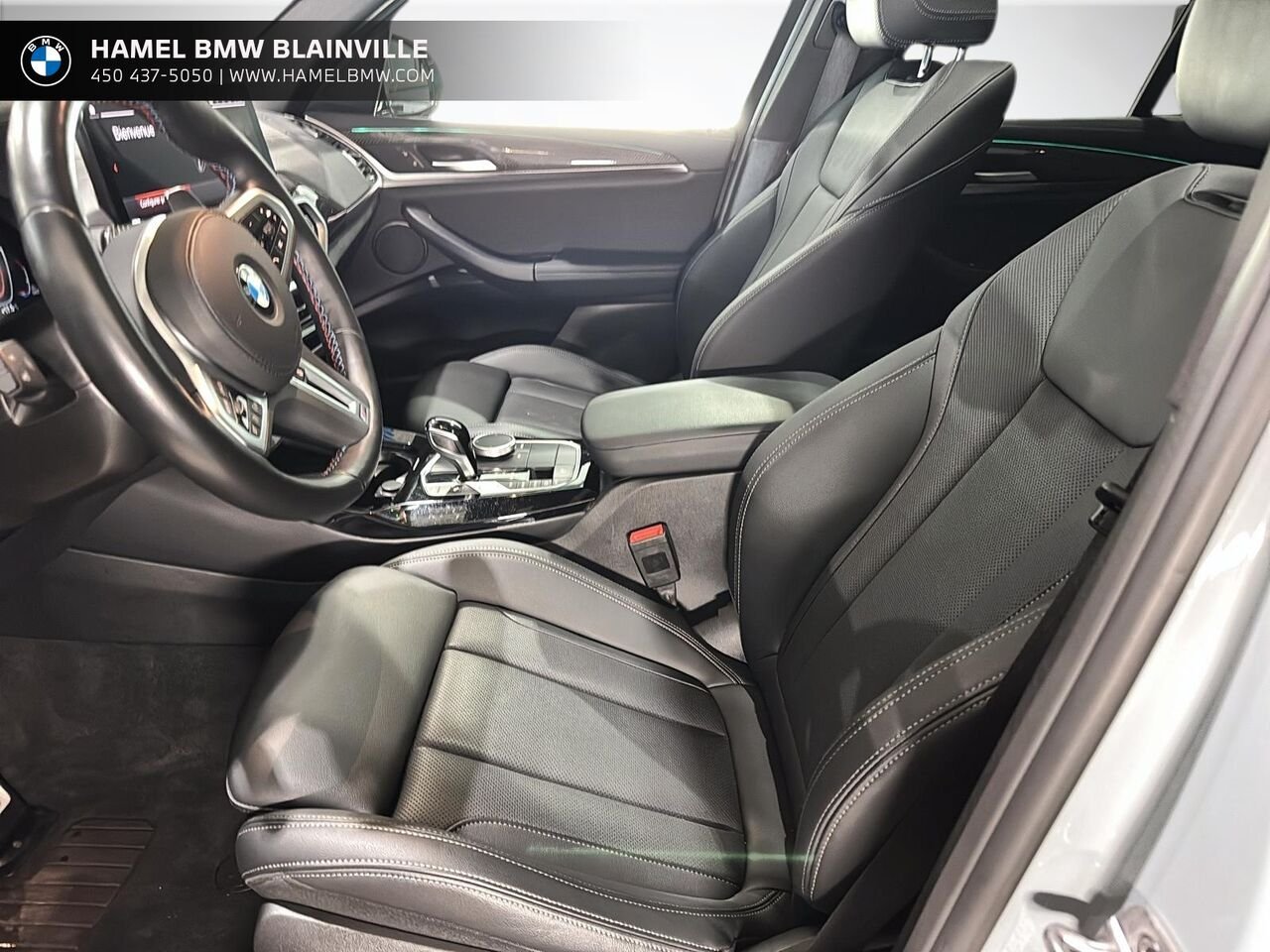 BMW X3 M40i xDrive véhicule d'activités sportives 2024 Gris Blainville - photo #8