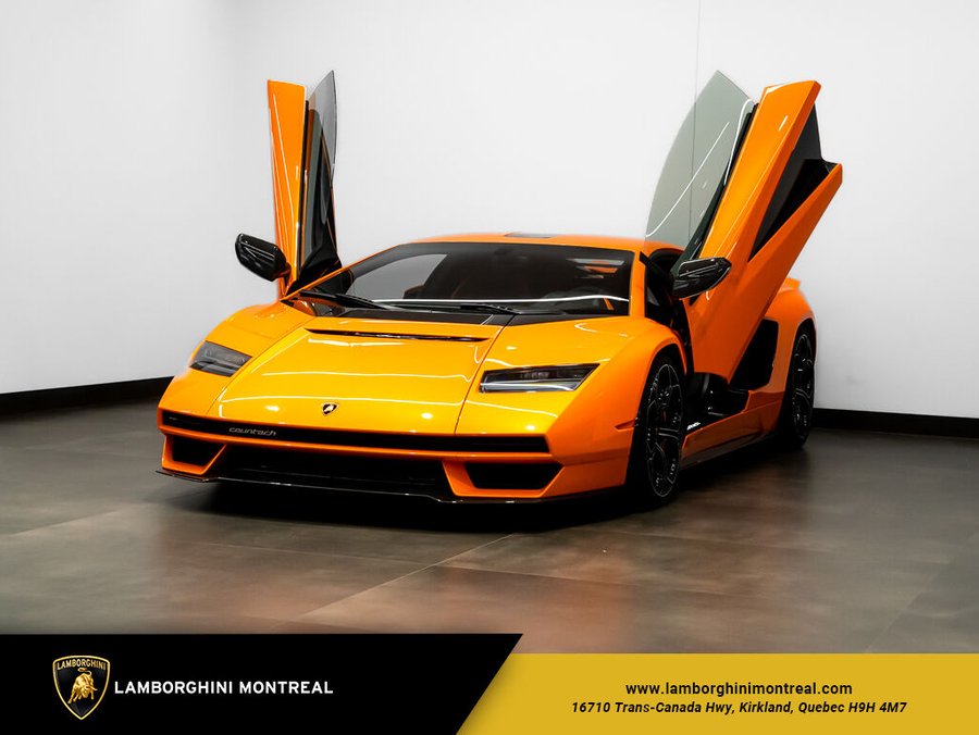 Lamborghini Countach LPI800-4 PRICE IN USD 2022 Orange
