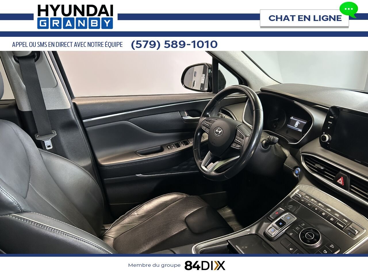 Hyundai Santa Fe 2022 Noir Granby - photo #19