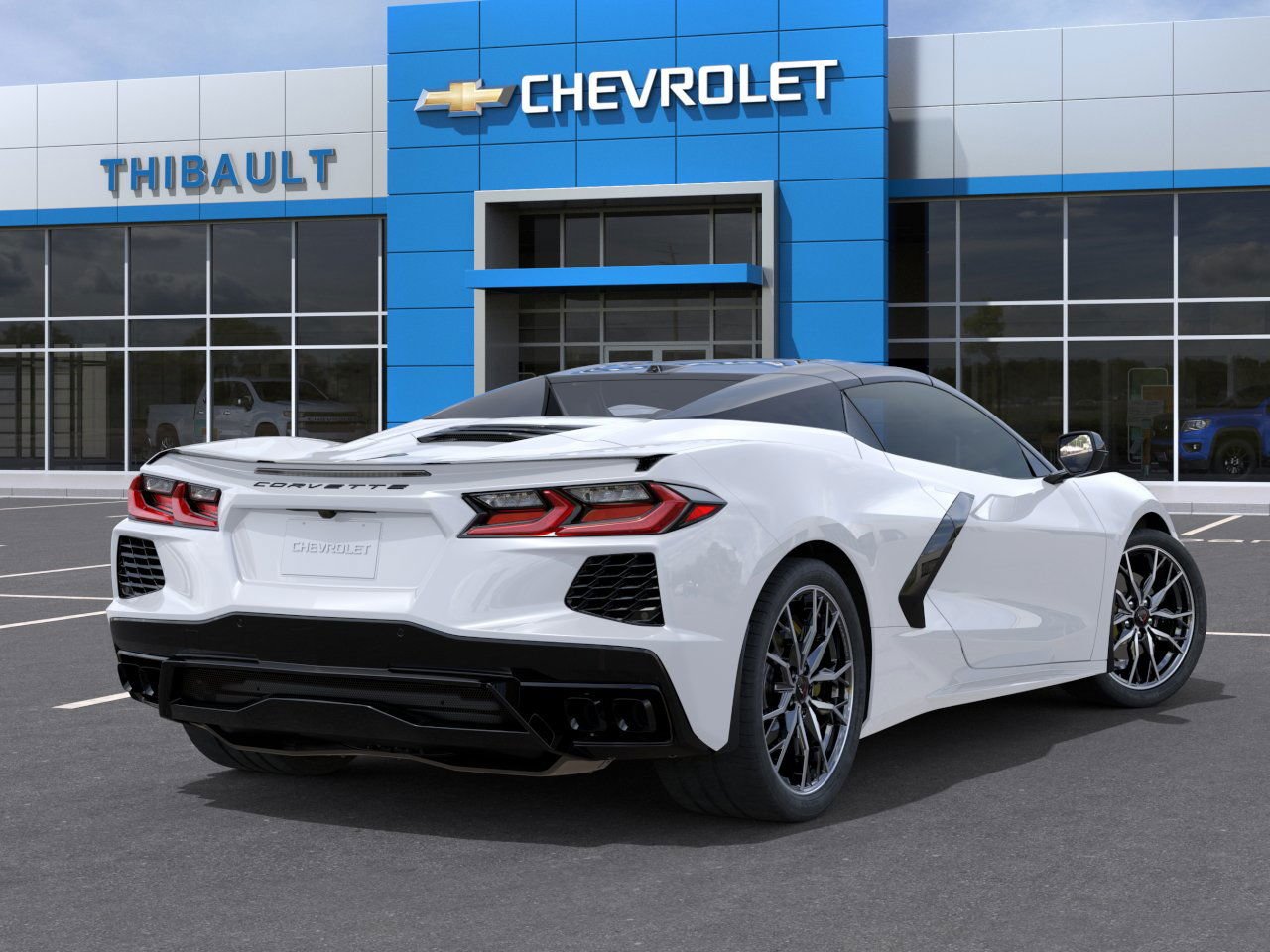 2024 Chevrolet Corvette 3LT Arctic White Saint-Eustache - photo #3