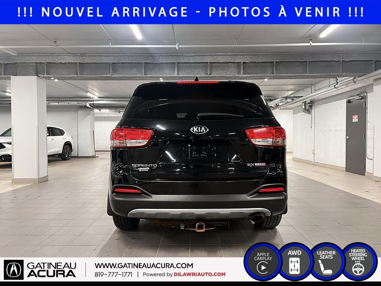 2018 Kia Sorento EX Turbo AWD Black Ottawa & Gatineau - photo #5