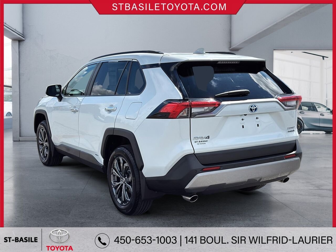 2023 Toyota RAV4 Hybrid Wind Chill Pearl Saint-Basile-le-Grand - photo #6