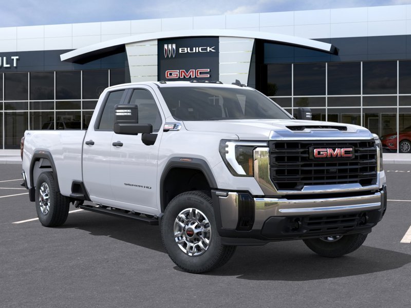 2026 GMC SIERRA 2500HD Pro cabine double 4RM 162 po White Sherbrooke - photo #6