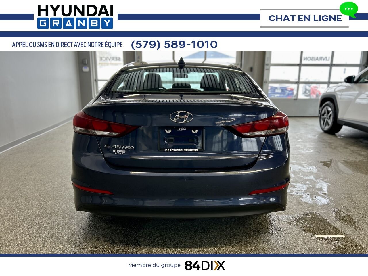 Hyundai Elantra 2018 Bleu Granby - photo #5