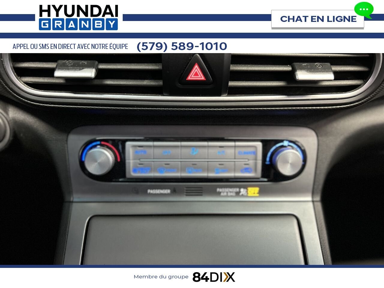 Hyundai Kona électrique 2021 Bleu Granby - photo #17