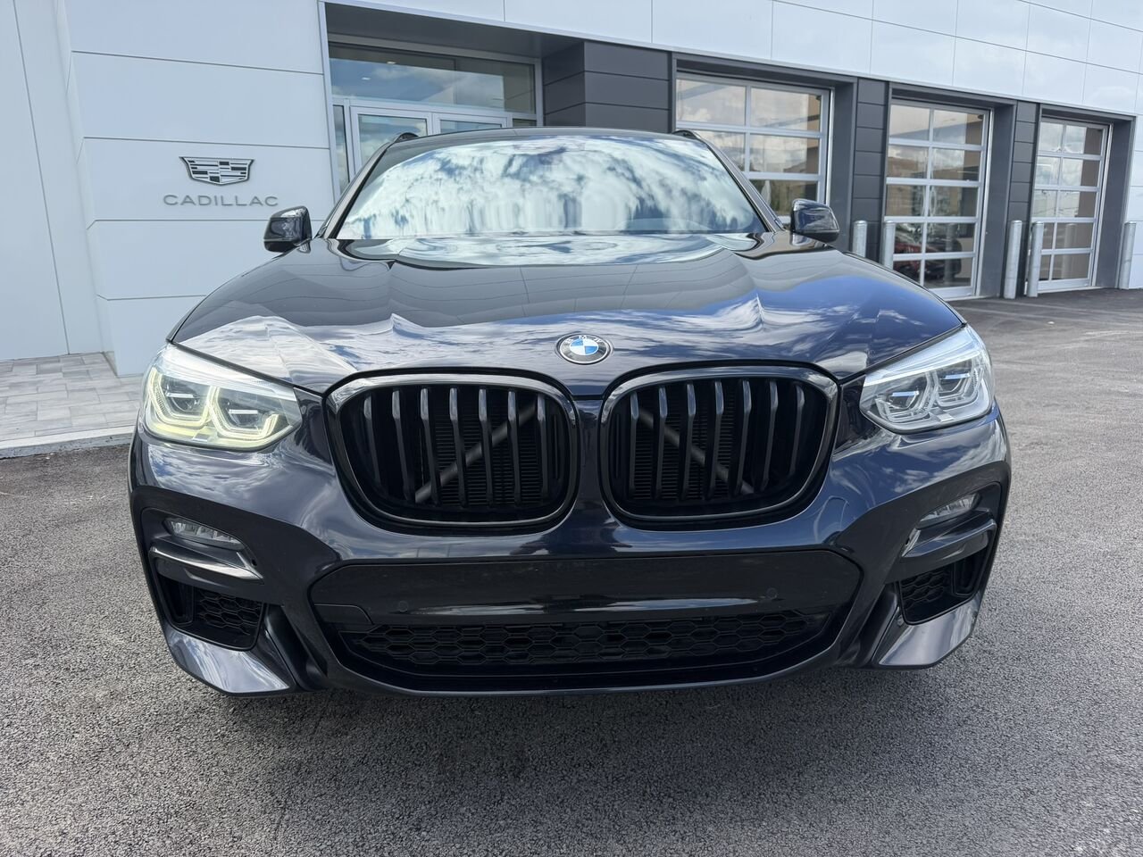 BMW X4 M40i COUPE 2021 Bleu Laval - photo #8
