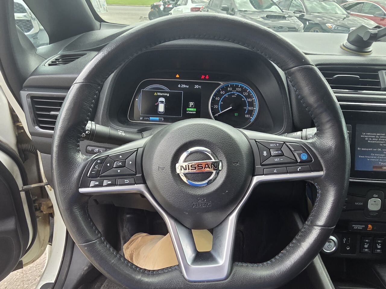 Nissan LEAF 2018 Blanc Longueuil, - photo #13