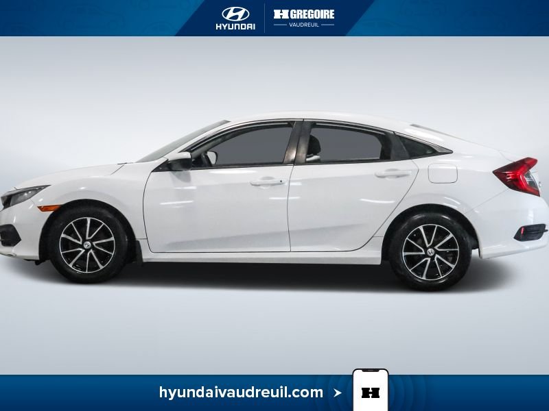 Honda Civic 2018 Blanc Laval - photo #5