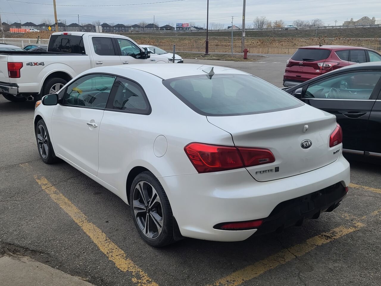 Kia Forte Koup 2014 Blanc Longueuil, - photo #3