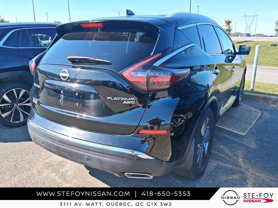 Nissan Murano platine R6246A 2023 Noir