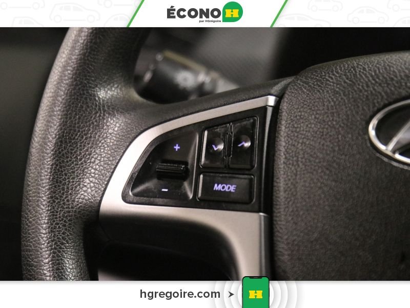 Hyundai Accent 822116 | GL AUTO GR ÉLEC A/C BLUETOOTH 2016 Rouge Laval - photo #15