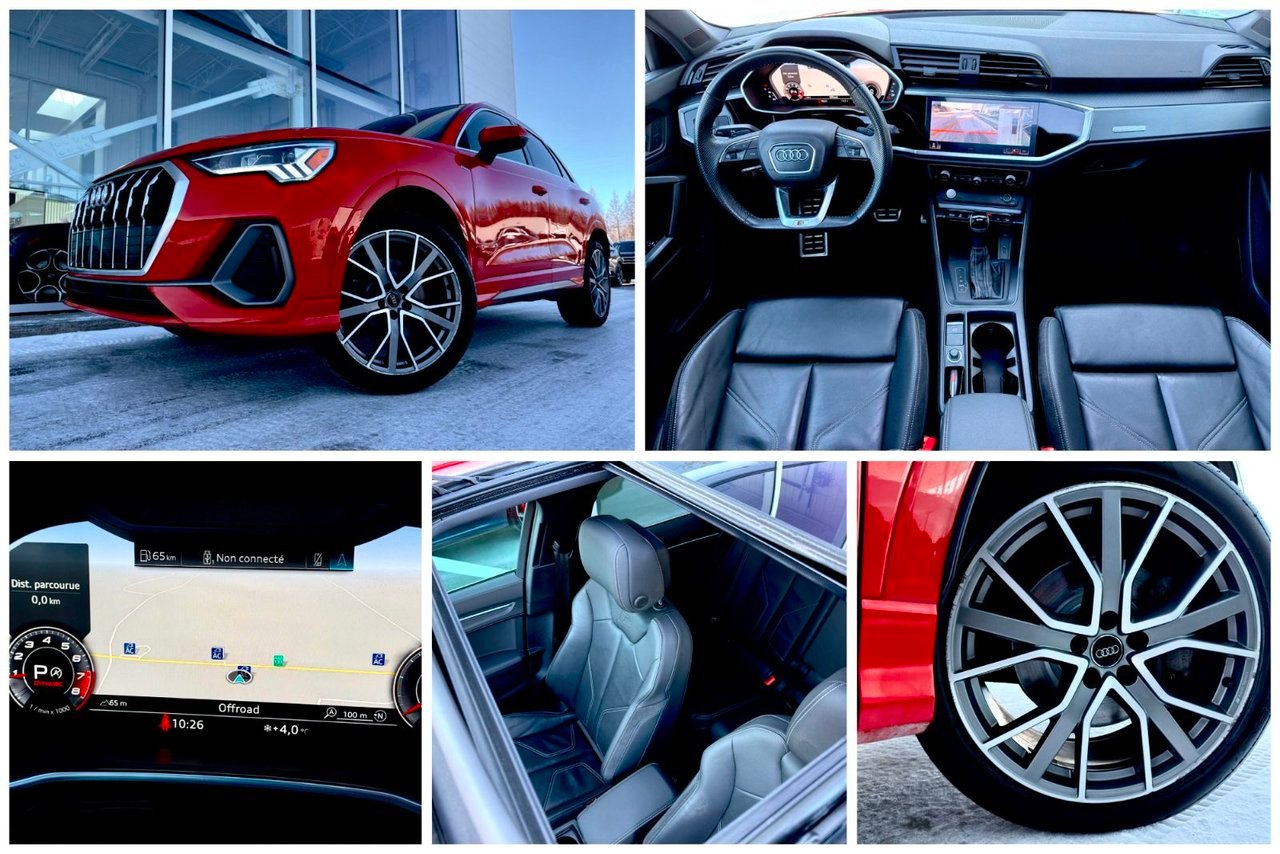 2019 Audi Q3 Red Notre-Dame-des-Prairies - photo #18