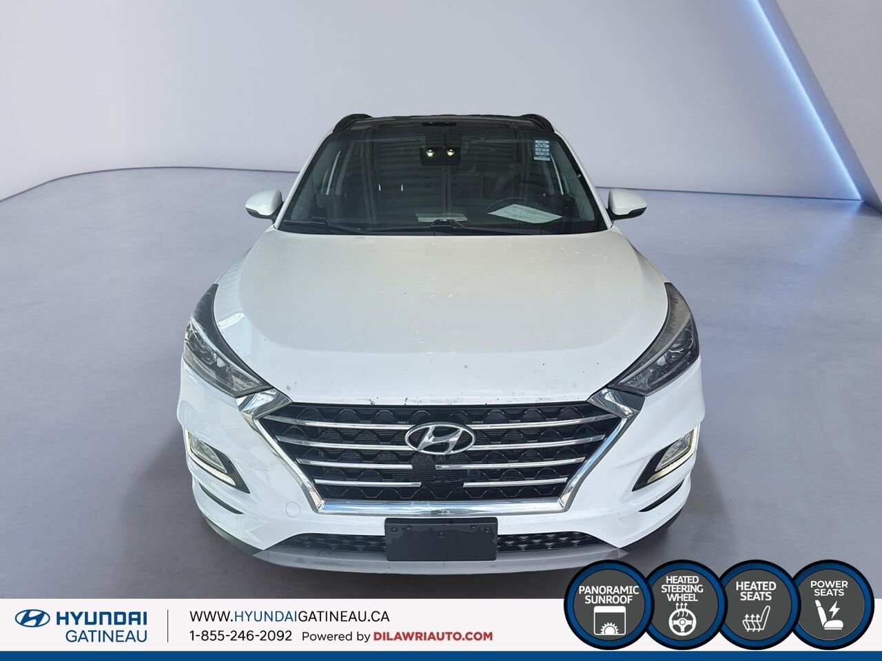 Hyundai Tucson 2019 Blanc Gatineau - photo #1