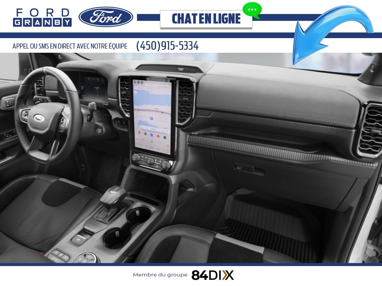 Ford Ranger 2025 Noir ombre Granby - photo #10