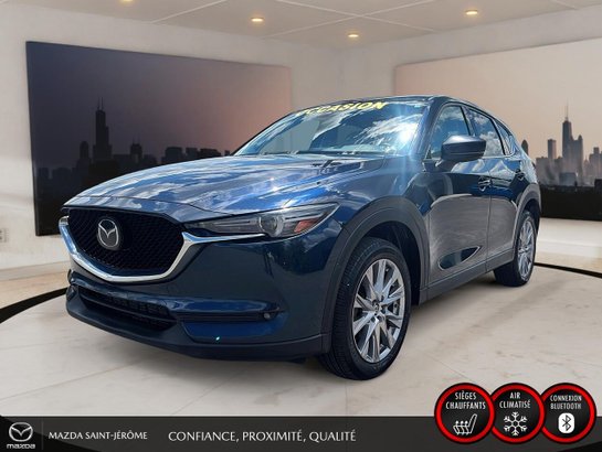 Mazda CX-5 GT Turbo | TOIT OUVRANT | CUIR | AWD | 2019 Bleu