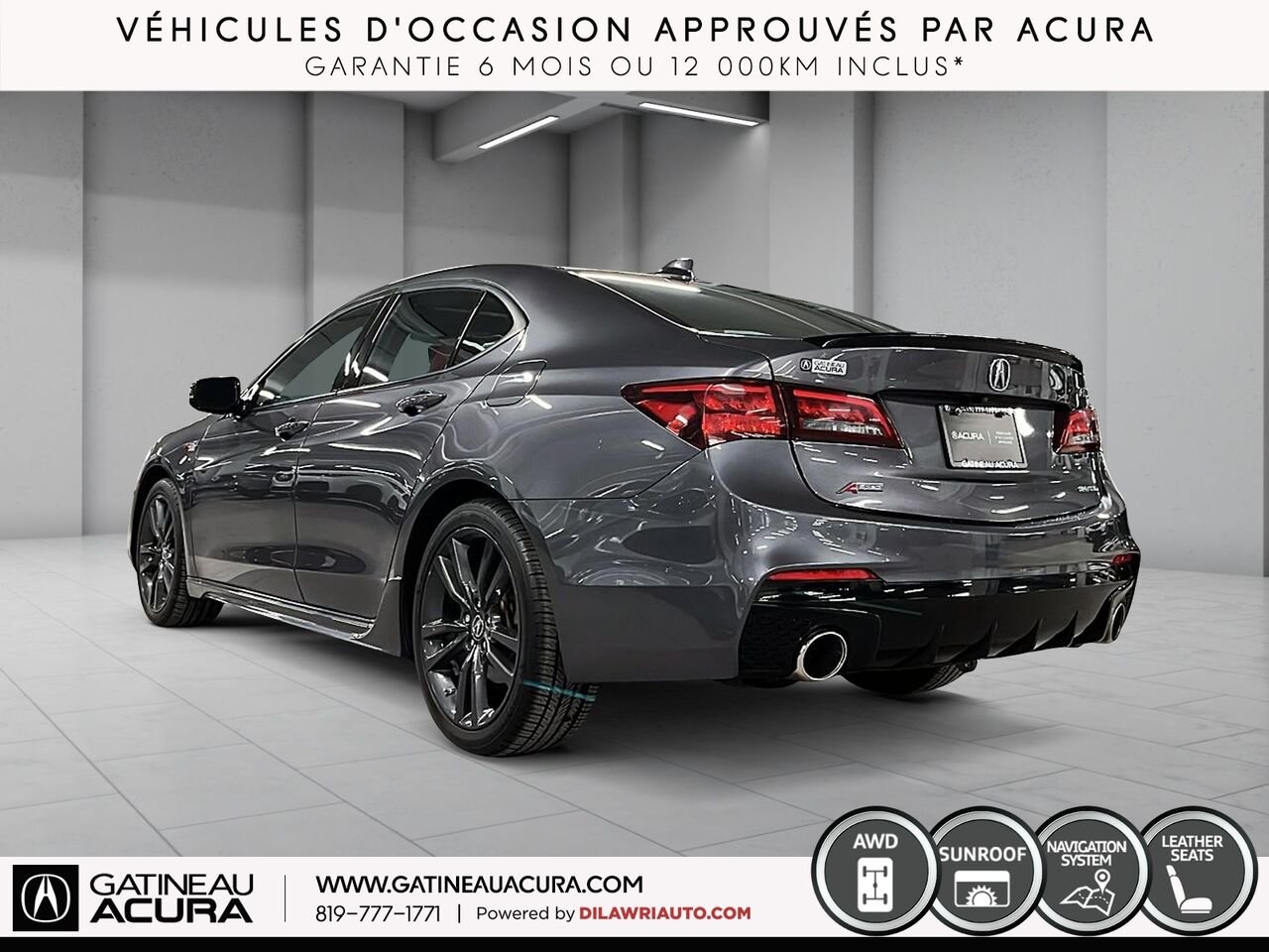 Acura TLX A-Spec Tech SH-AWD 2020 Gris Gatineau - photo #18